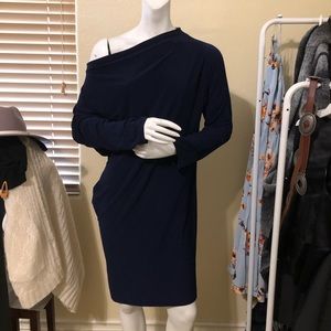 Normal Kamali navy super stretch dress M